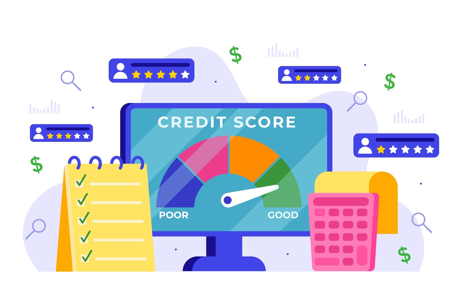 Credit Scores Concept