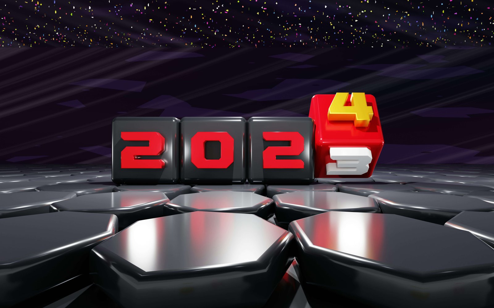 from 2023 to 2024 concept image 