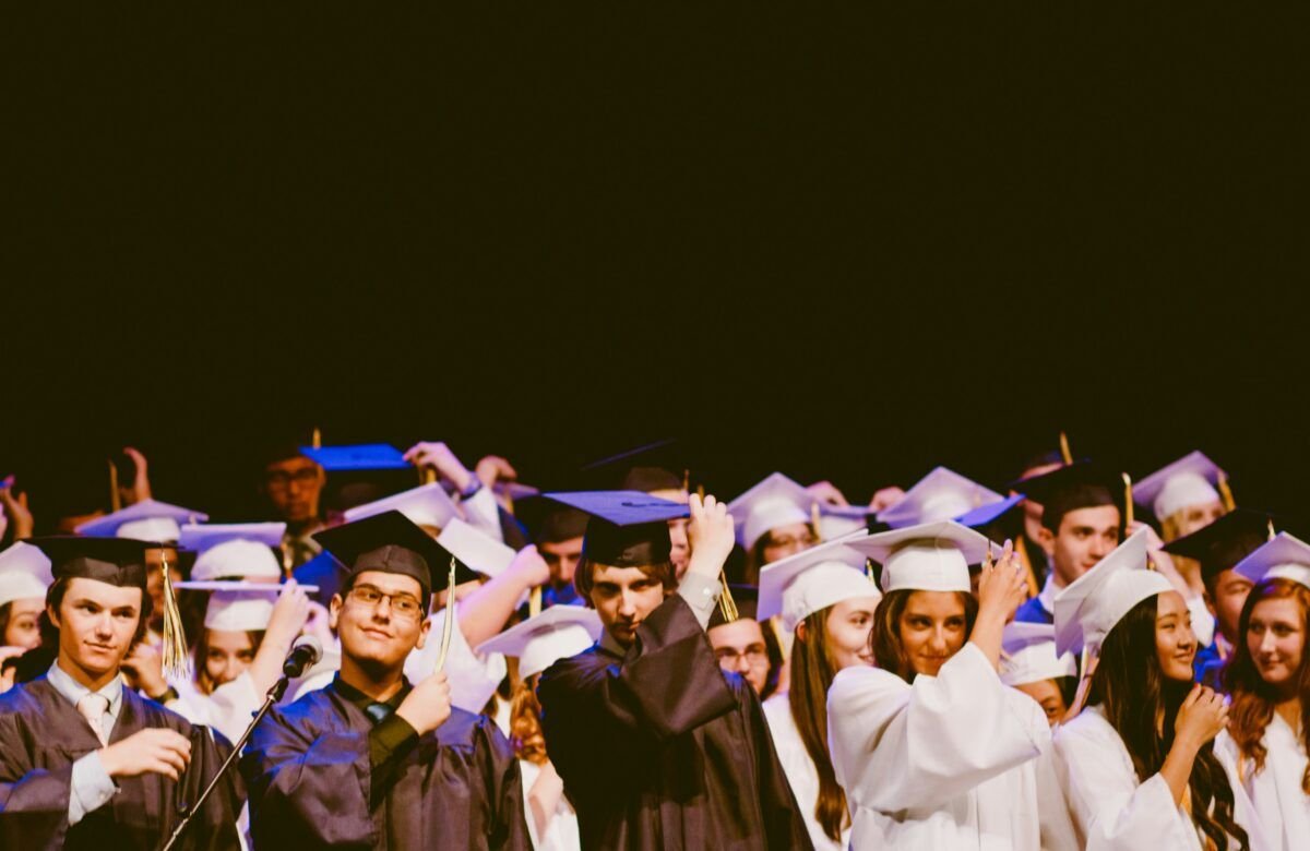 Students gathered at convocation to receive their degrees